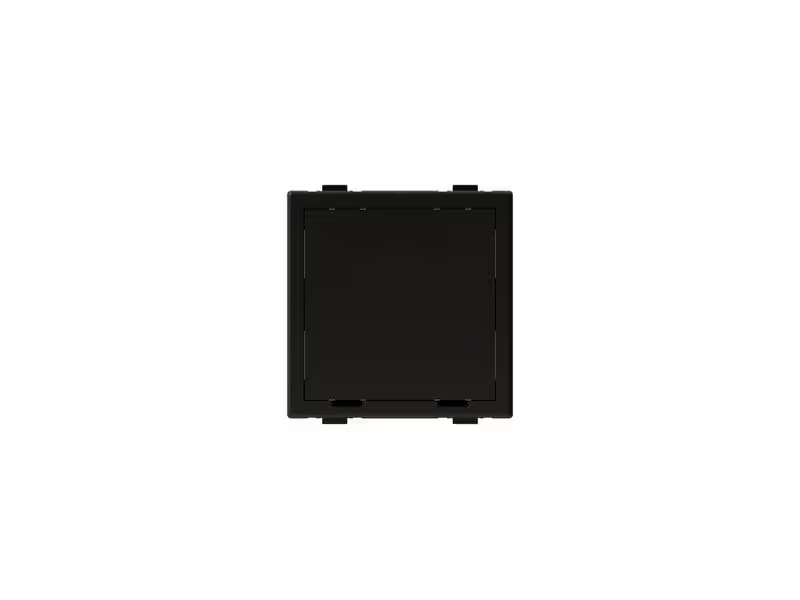 Max Hauri Modul 45 x 45 mm Blindplatte, Anthrazit