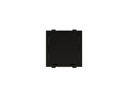 Max Hauri Modul 45 x 45 mm Blindplatte, Anthrazit