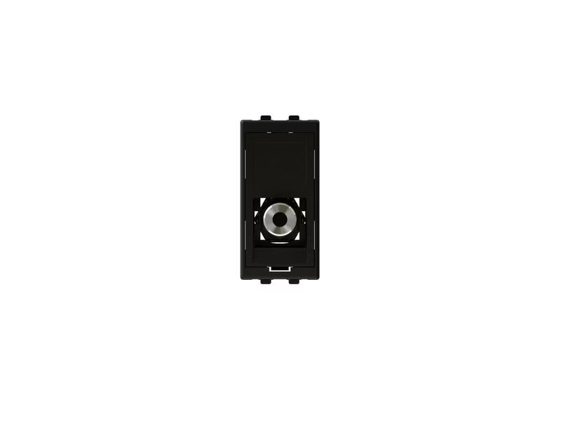 Max Hauri Modul 45 x 22.5 mm, 1x Klinke 3.5 mm, Anthrazit