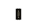 Max Hauri Modul 45 x 22.5 mm, 1x DisplayPort, Anthrazit