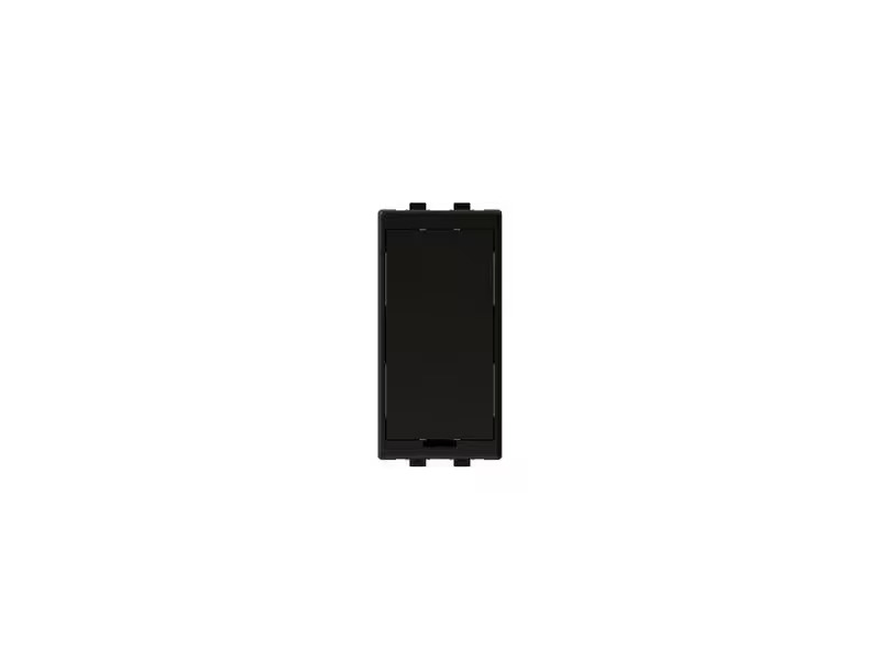 Max Hauri Modul 45 x 22.5 mm Blindplatte, Anthrazit