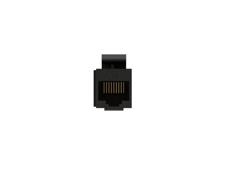 Max Hauri Modul 1x RJ45 Cat 6 UTP ungeschirmt