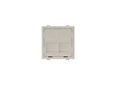 Max Hauri Keystone-Modul für 2x RJ-45, Weiss
