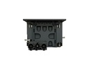 Max Hauri Steckdoseneinheit INTRO2.0 T13, USB-A/C, Leermodul Schwarz