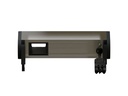 Max Hauri Steckdoseneinheit SUPRA 2x T13, USB-A/C, Leermodul eloxiert