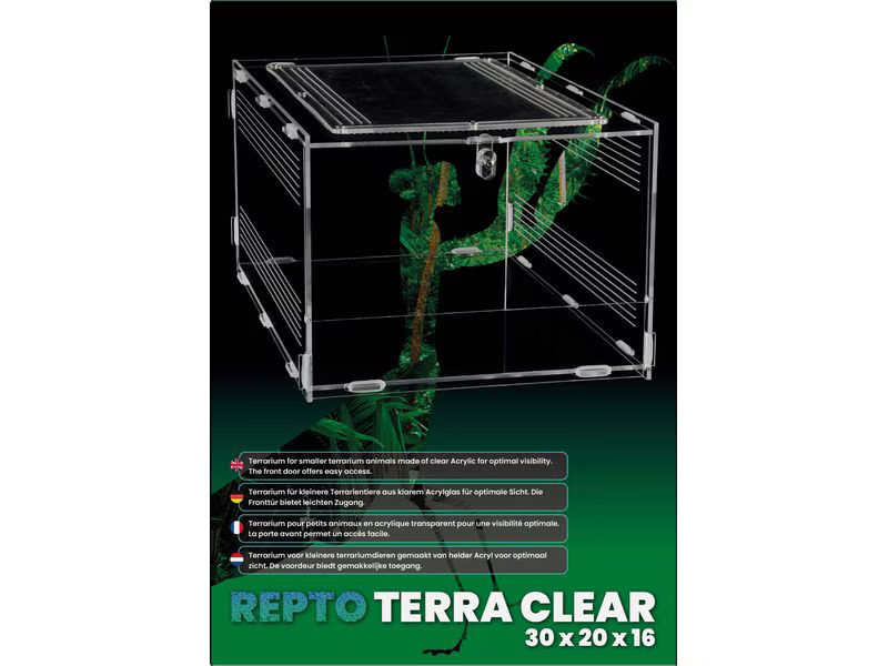 Repto Terrarium Plexi, 30 x 20 x 16 cm