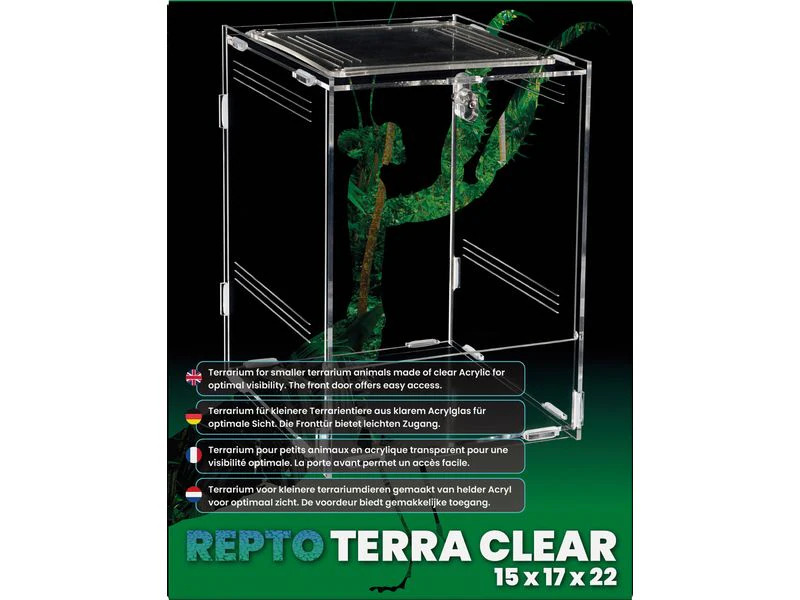 Repto Terrarium Plexi, 15 x 17 x 22 cm