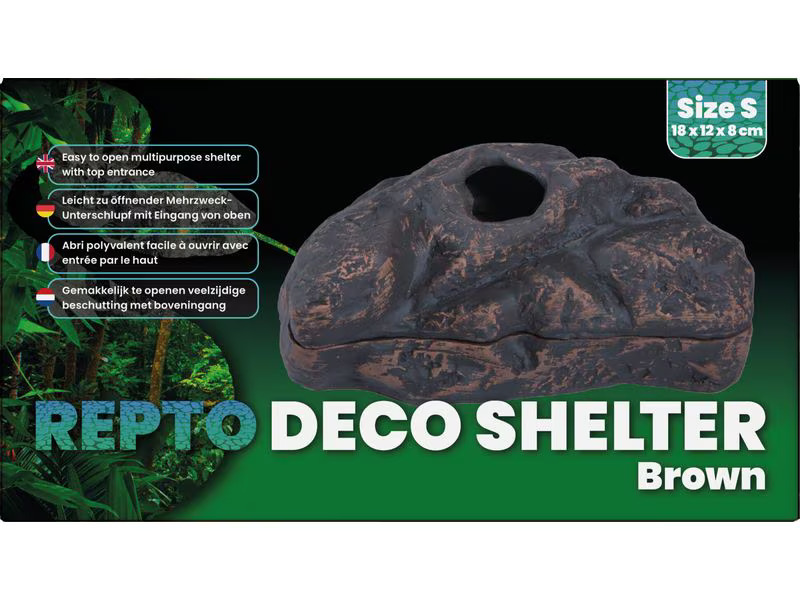 Repto Deco Shelter Braun S