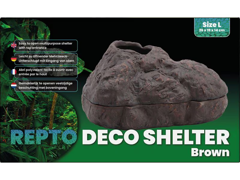 Repto Deco Shelter Braun L