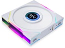 Lian Li PC-Lüfter UNI FAN TL LCD Reverse Blade - 120 mm Weiss
