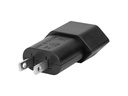 STEFFEN Reiseadapter T11 / USA, Schwarz