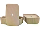 Zone Denmark Aufbewahrungsbox Pulp L 2 Stück, Beige