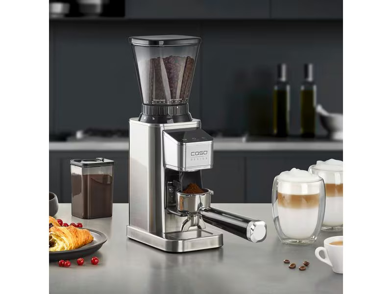 Caso Kaffeemühle Barista Chef Inox Silber