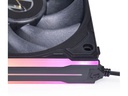 Lian Li Uni Fan P28 Side ARGB Strip 3er Pack – Schwarz