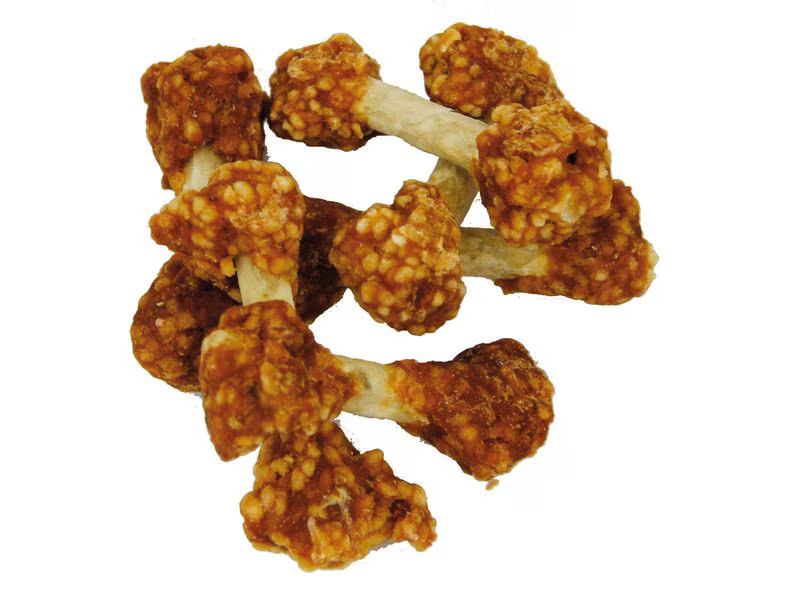 SwissDog Kausnack Knochen mit Huhn &amp; Reis 7 cm