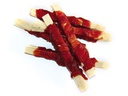 SwissDog Kausnack Enten Stick mit Fisch Sandwich 100 g
