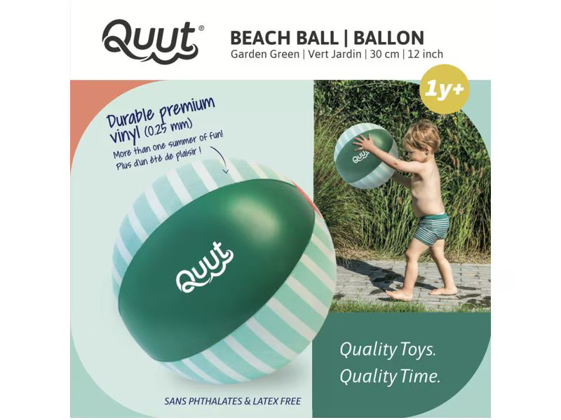 Quut Beach Ball – Garden Green