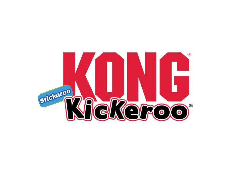 Kong Kickeroo Stickaroo, blau, 26 x 11 x 2 cm