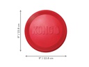 Kong Hunde-Spielzeug Flyer Frisbee, Ø 23 cm, rot