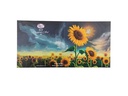 CRAFT Buddy Bastelset Crystal Art Card Sonnenblume