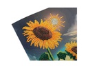 CRAFT Buddy Bastelset Crystal Art Card Sonnenblume