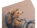 CRAFT Buddy Bastelset Crystal Art Card Igel