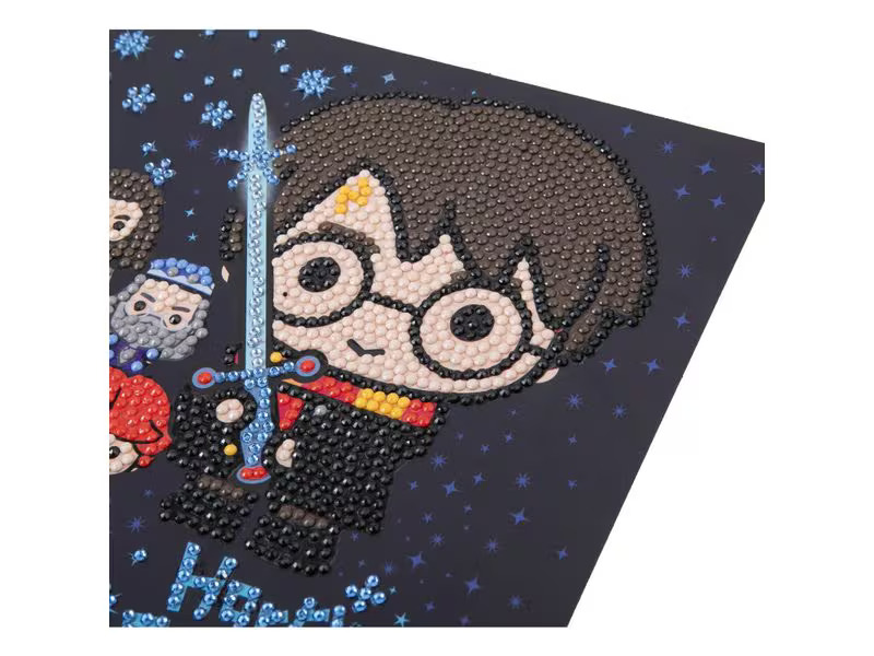 CRAFT Buddy Bastelset Crystal Art Card Harry Potter Family