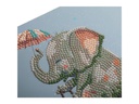 CRAFT Buddy Bastelset Crystal Art Card Elefant