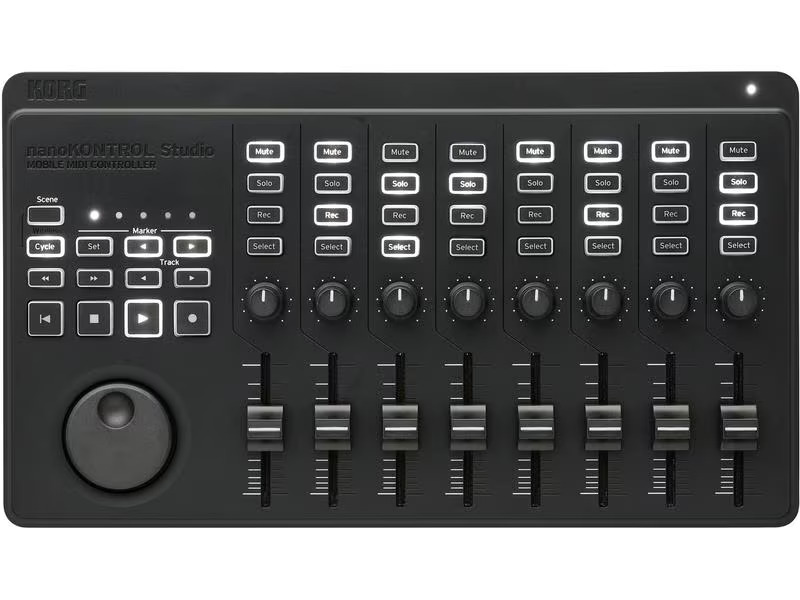 Korg Fader-Controller nanoKONTROL Studio – 8 Fader