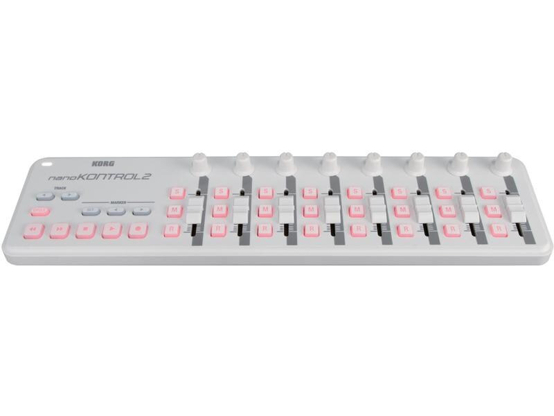 Korg Fader-Controller nanoKONTROL 2 – 8 Fader, Weiss