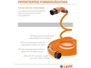 Lapp Ladekabel für Elektroauto Typ 2, 7.4kW, 32A, 5 m, Orange