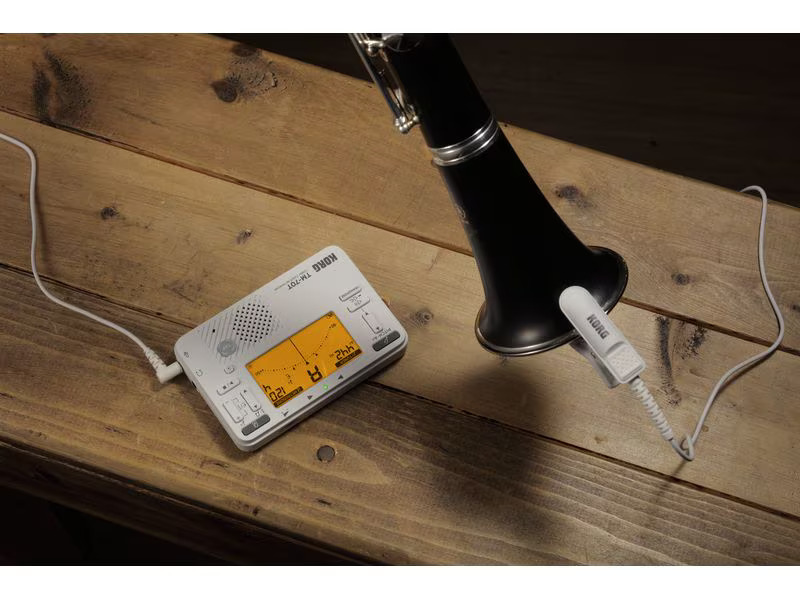 Korg Stimmgerät TM-70 Set Weiss