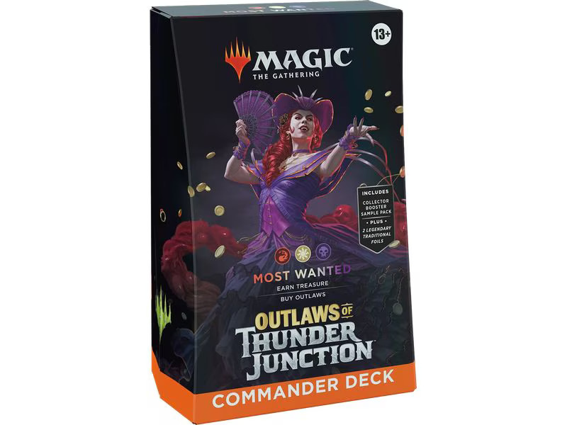 Magic: The Gathering Outlaws of Thunder Junction: Commander-Decks Display -EN-