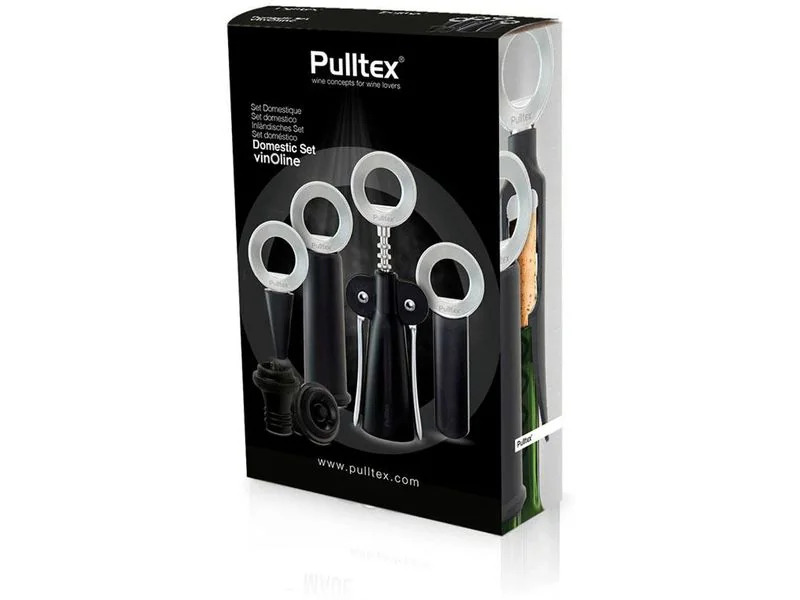Pulltex Weinset Domestic Schwarz