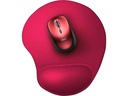 Trust Ergonomische Mausmatte Bigfoot Rot
