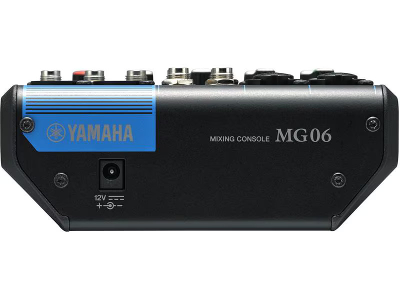 Yamaha Mischpult MG06 - 6-Kanal, analog