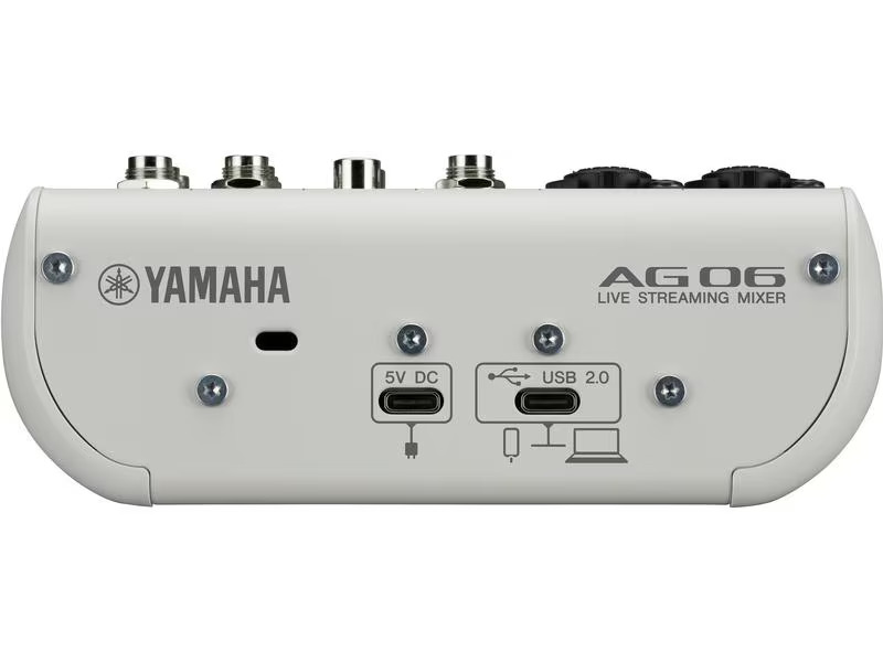 Yamaha Mischpult AG06 MK2 – Weiss