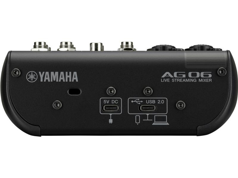Yamaha Mischpult AG06 MK2 – Schwarz
