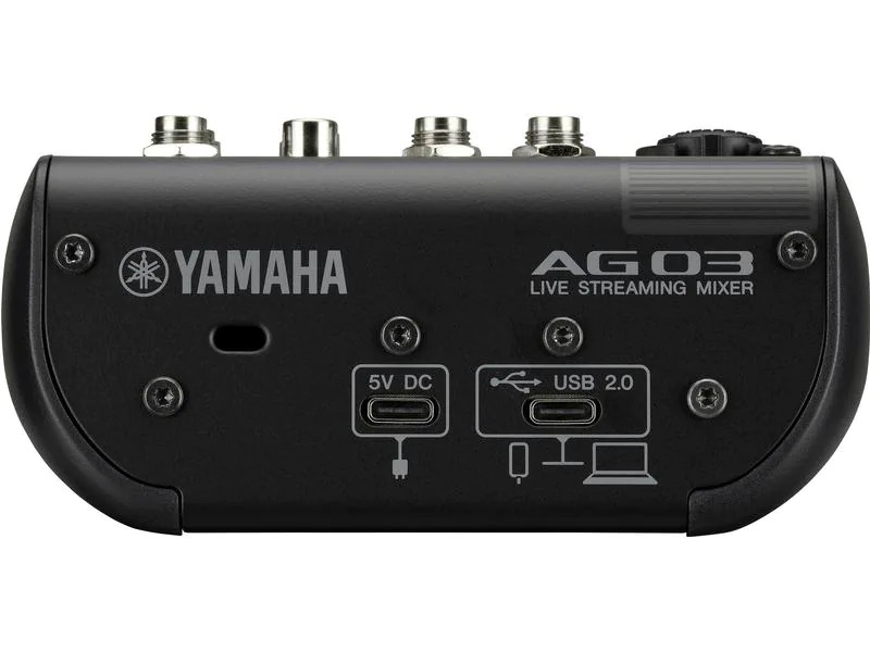 Yamaha Mischpult AG03 MK2 – Schwarz