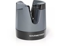 GOURMETmaxx Messerschärfer 6.4 cm, Anthrazit/Schwarz
