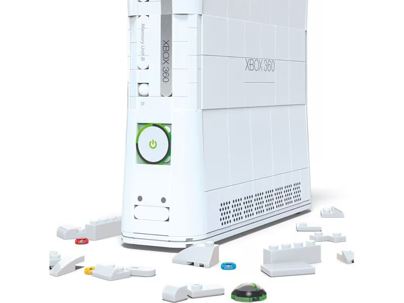 Mega Construx Bausteinmodell Collector XBOX 360 Konsole