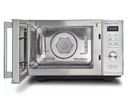 Caso Mikrowelle mit Grill HCMG 25 Ceramic Chef Silber
