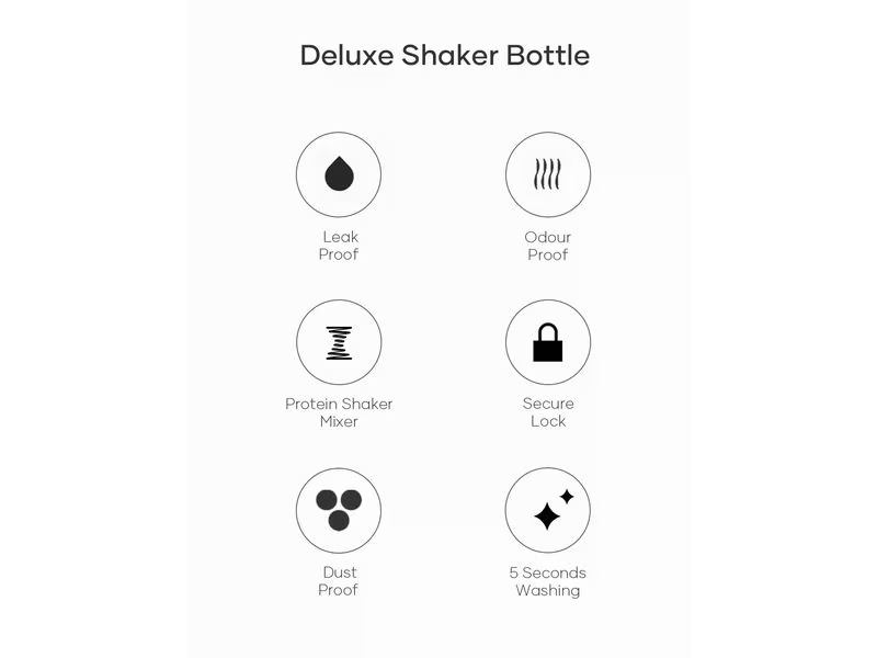 Oyeet Shaker &amp; Trinkflasche S2 700 ml, Rot