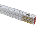 Krafter Doppelmeter 2 m, Weiss