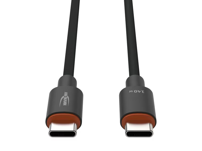 Ansmann USB-Ladekabel Typ-C auf USB Typ-C Kabel, 60 cm