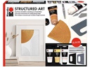 Marabu Acrylpaste Set Structured Art 3 x 100 ml, 10-teilig