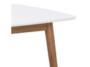 AC Design Tisch Nagano Braun/Weiss