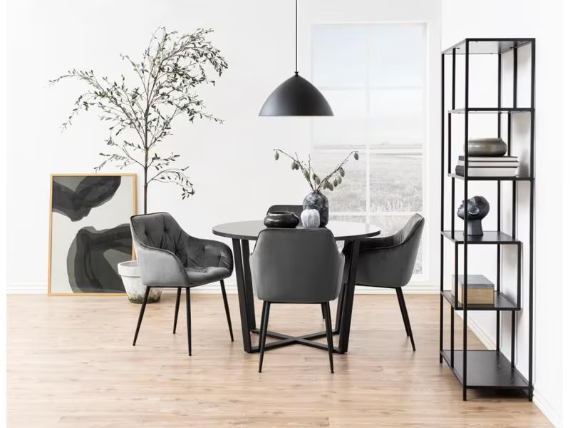 AC Design Tisch Amble Ø 110 cm, Schwarz