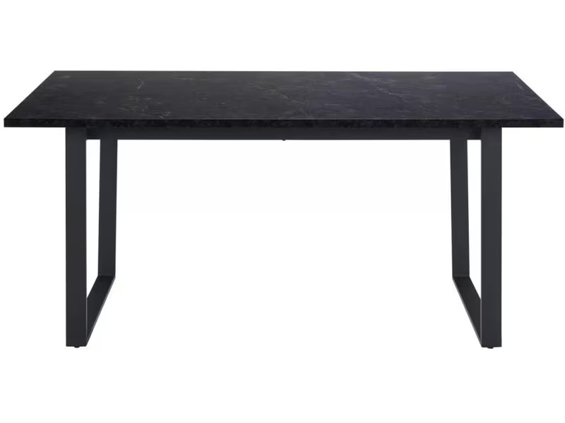 AC Design Tisch Amble 60 x 90 x 74 cm, Schwarz