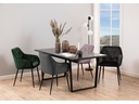 AC Design Tisch Amble 60 x 90 x 74 cm, Schwarz